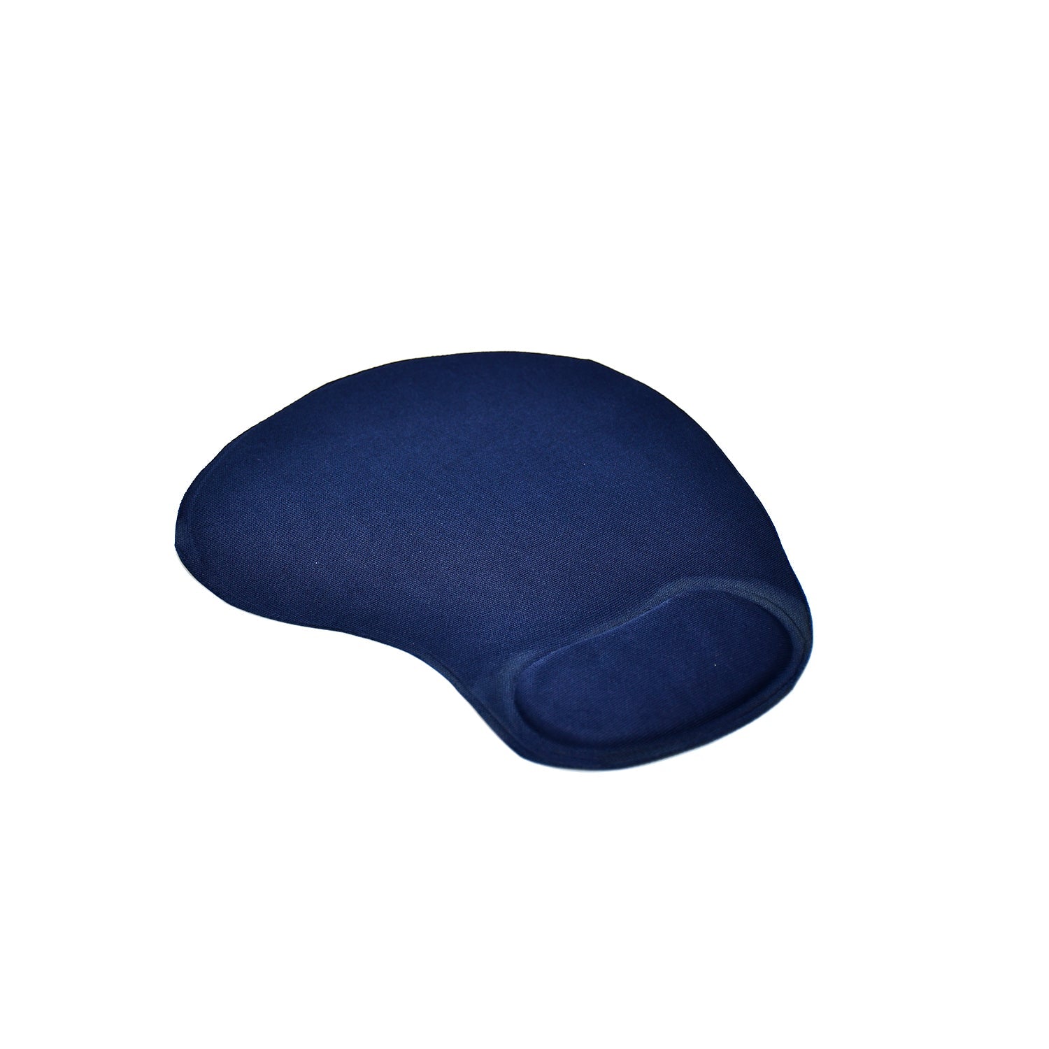 Ergonomic mouse pad with wrist support, top view Ergonomic mouse pad with wrist support, top view